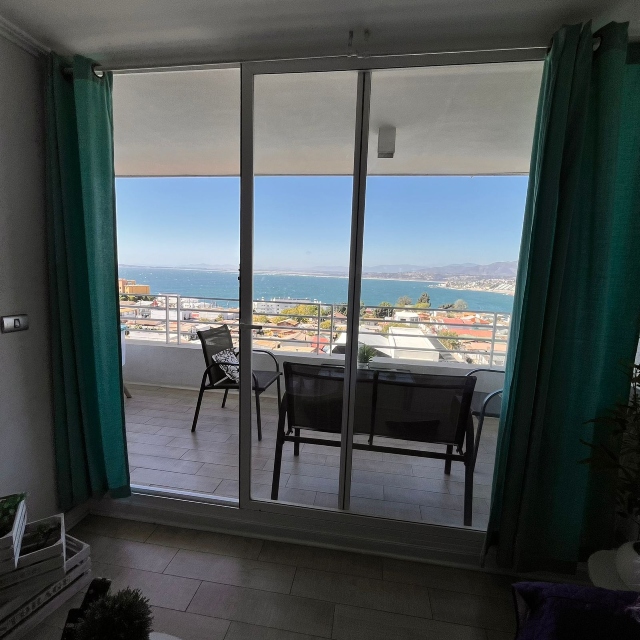 CONCÓN / ARRIENDO DEPTO AMOBLADO 1D 1B VISTA AL MAR - Imagen 5