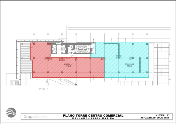 VIÑA / ARRIENDO OFICINA MARINA WORK 583 PLANTA LIBRE - Imagen 13